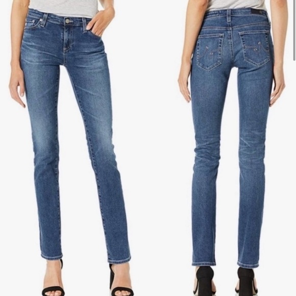 AG Adriano Goldschmied The Harper Essential Straight Jeans 26 - Picture 1 of 12